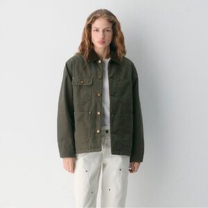 Aritzia Barnett Chore Olive Utility Jacket
